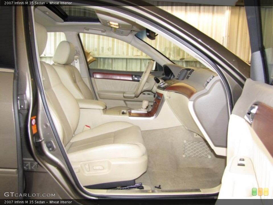 Wheat Interior Photo for the 2007 Infiniti M 35 Sedan #45491526