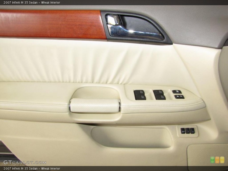 Wheat Interior Door Panel for the 2007 Infiniti M 35 Sedan #45491538