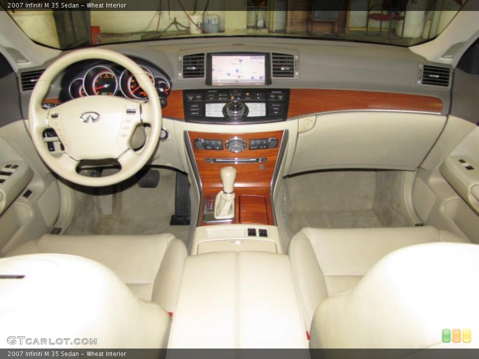 Wheat Interior Dashboard for the 2007 Infiniti M 35 Sedan #45491546