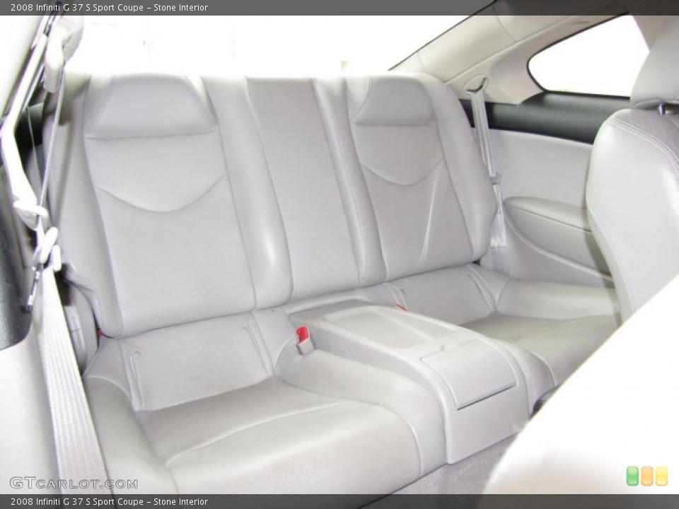 Stone Interior Photo for the 2008 Infiniti G 37 S Sport Coupe #45491966