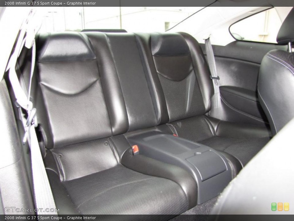 Graphite Interior Photo for the 2008 Infiniti G 37 S Sport Coupe #45492278