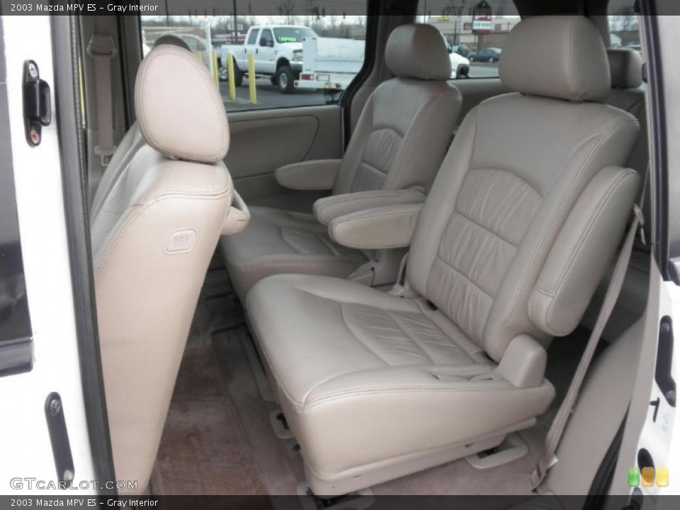Gray Interior Photo for the 2003 Mazda MPV ES #45492306
