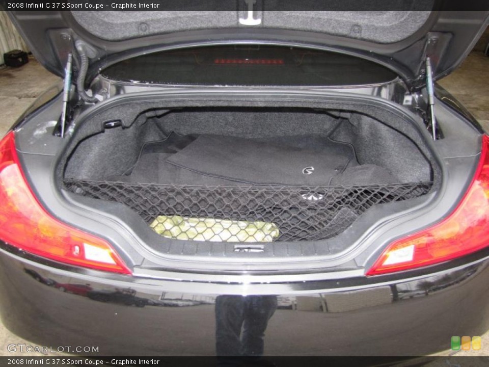 Graphite Interior Trunk for the 2008 Infiniti G 37 S Sport Coupe #45492342