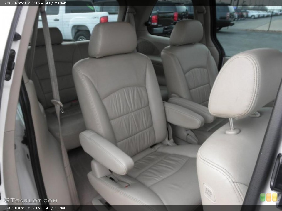 Gray 2003 Mazda MPV Interiors