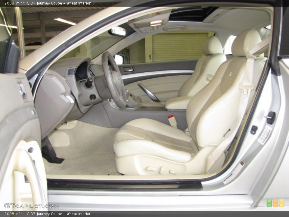 Wheat Interior Photo for the 2008 Infiniti G 37 Journey Coupe #45492614