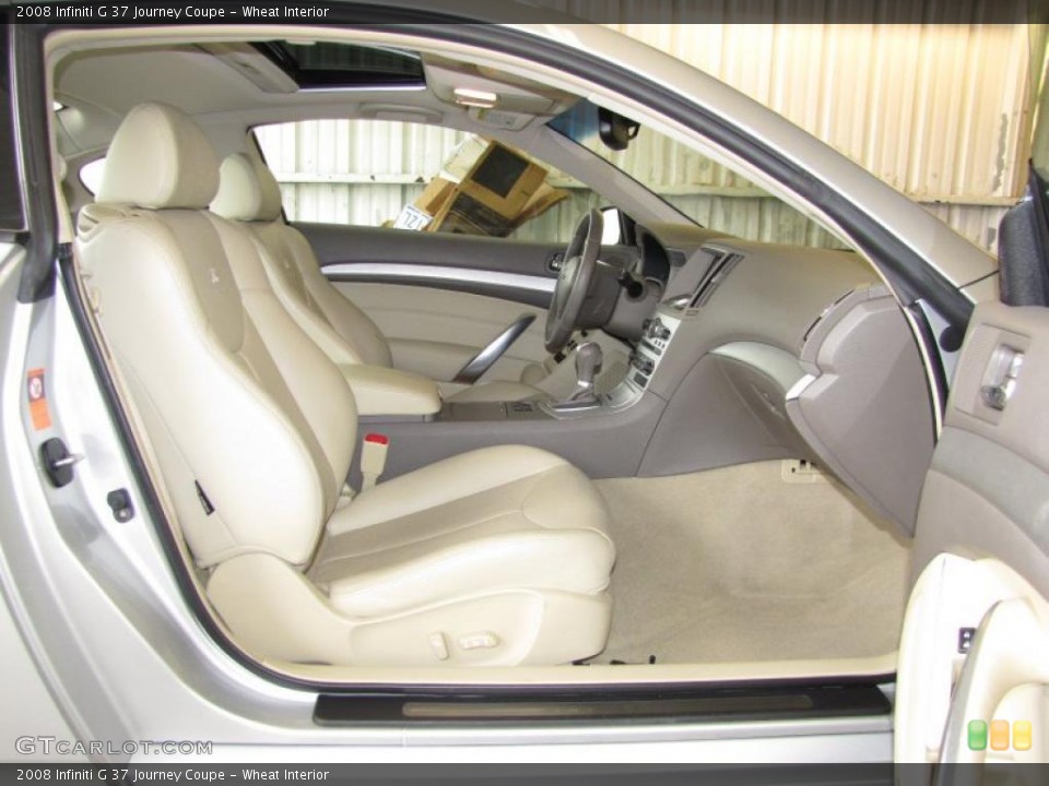 Wheat Interior Photo for the 2008 Infiniti G 37 Journey Coupe #45492618