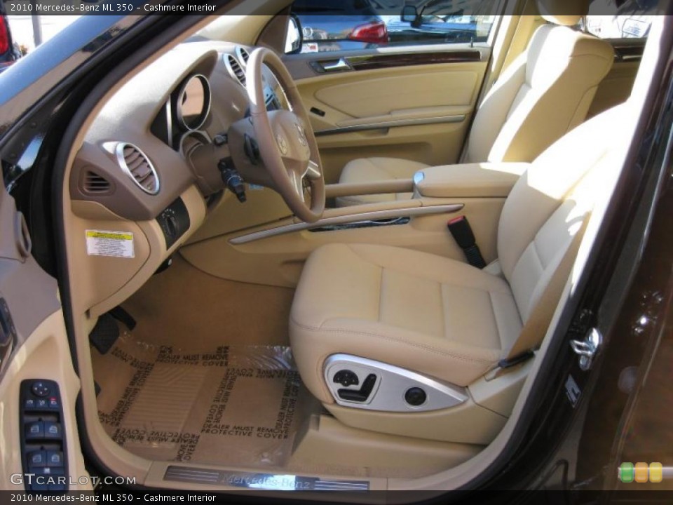 Cashmere Interior Photo for the 2010 Mercedes-Benz ML 350 #45493775