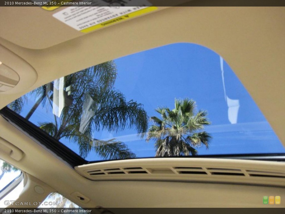 Cashmere Interior Sunroof for the 2010 Mercedes-Benz ML 350 #45493783