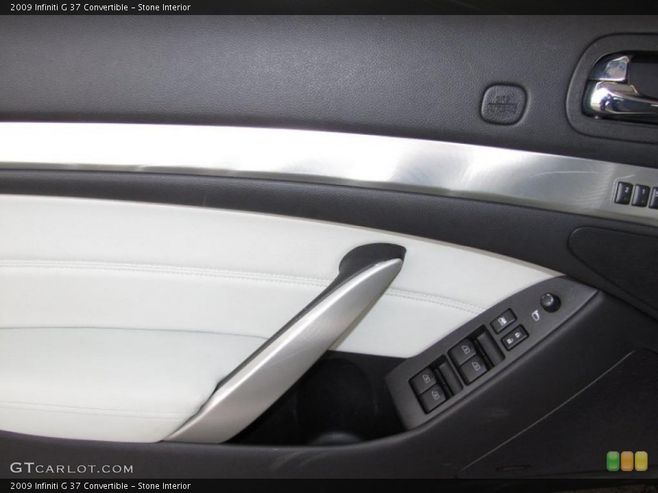Stone Interior Door Panel for the 2009 Infiniti G 37 Convertible #45495261