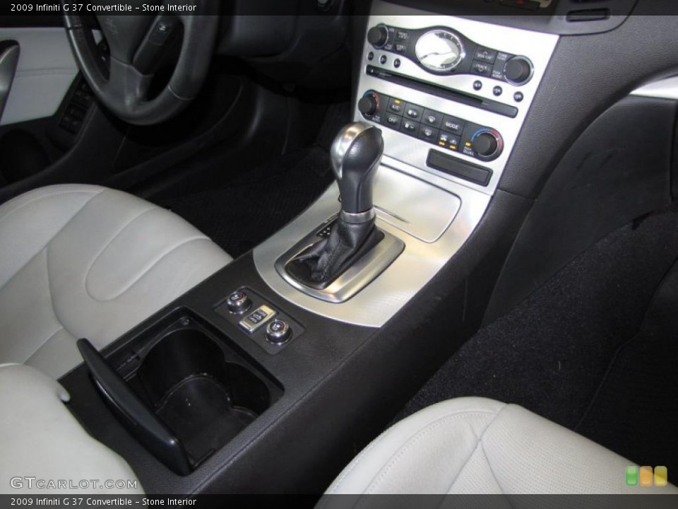 Stone Interior Transmission for the 2009 Infiniti G 37 Convertible #45495302