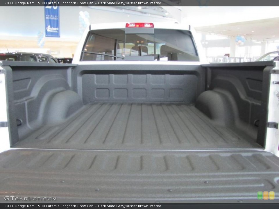 Dark Slate Gray/Russet Brown Interior Trunk for the 2011 Dodge Ram 1500 Laramie Longhorn Crew Cab #45499262