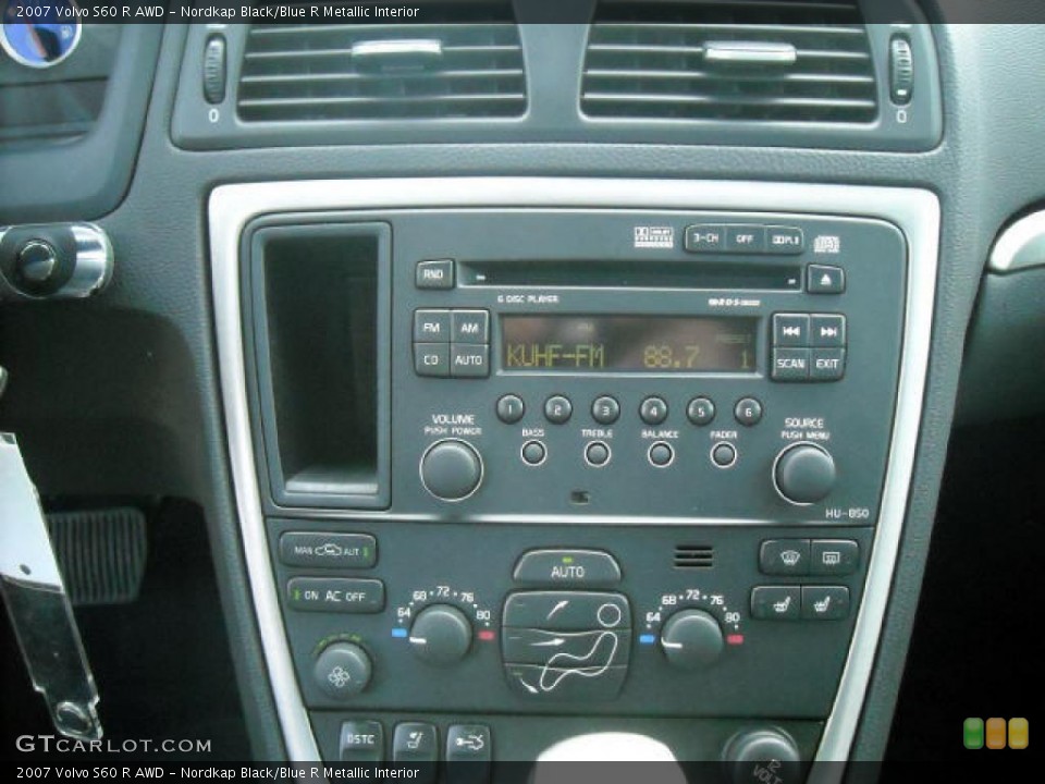 Nordkap Black/Blue R Metallic Interior Controls for the 2007 Volvo S60 R AWD #4550000