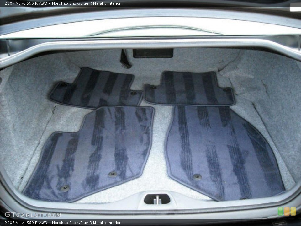 Nordkap Black/Blue R Metallic Interior Trunk for the 2007 Volvo S60 R AWD #4550010
