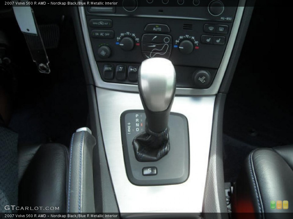 Nordkap Black/Blue R Metallic Interior Transmission for the 2007 Volvo S60 R AWD #4550040