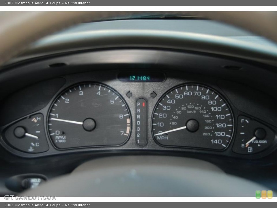 Neutral Interior Gauges for the 2003 Oldsmobile Alero GL Coupe #45501799