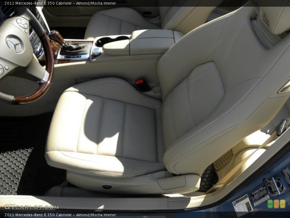 Almond/Mocha Interior Photo for the 2011 Mercedes-Benz E 350 Cabriolet #45502075