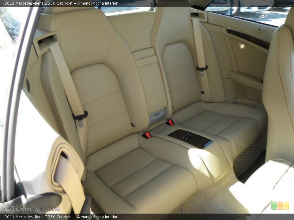 Almond/Mocha Interior Photo for the 2011 Mercedes-Benz E 350 Cabriolet #45502101