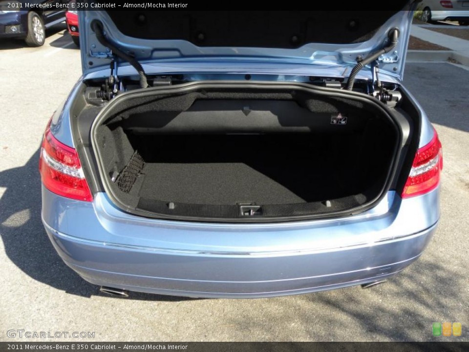 Almond/Mocha Interior Trunk for the 2011 Mercedes-Benz E 350 Cabriolet #45502135