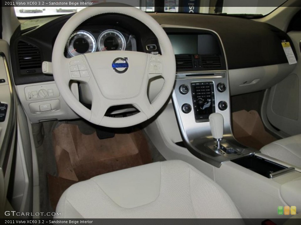 Sandstone Beige Interior Photo for the 2011 Volvo XC60 3.2 #45505431