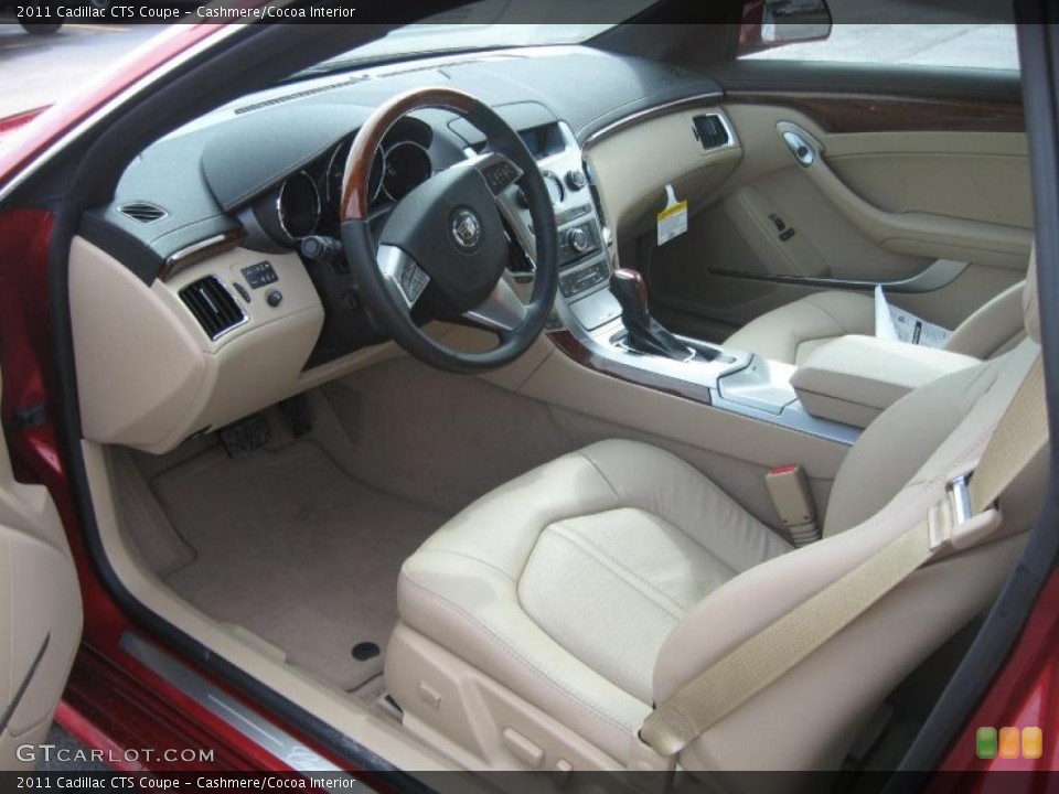 Cashmere/Cocoa Interior Photo for the 2011 Cadillac CTS Coupe #45507431