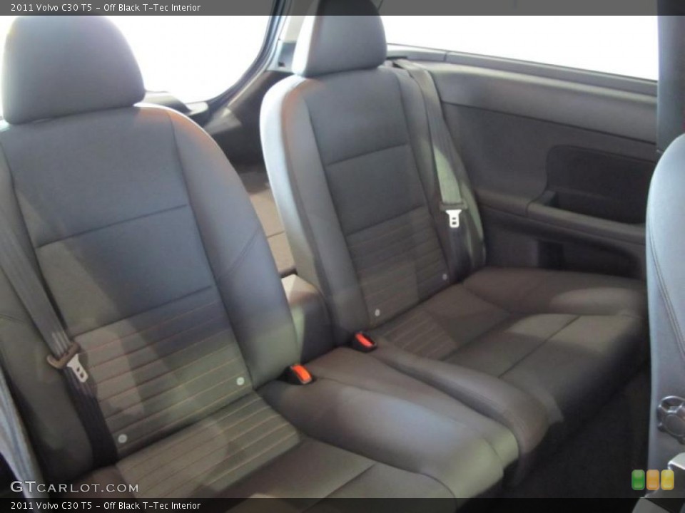 Off Black T-Tec Interior Photo for the 2011 Volvo C30 T5 #45507643