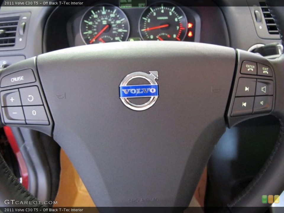 Off Black T-Tec Interior Steering Wheel for the 2011 Volvo C30 T5 #45507695