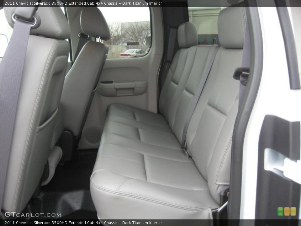 Dark Titanium Interior Photo for the 2011 Chevrolet Silverado 3500HD Extended Cab 4x4 Chassis #45507843