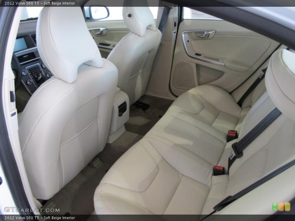 Soft Beige Interior Photo for the 2012 Volvo S60 T5 #45507847
