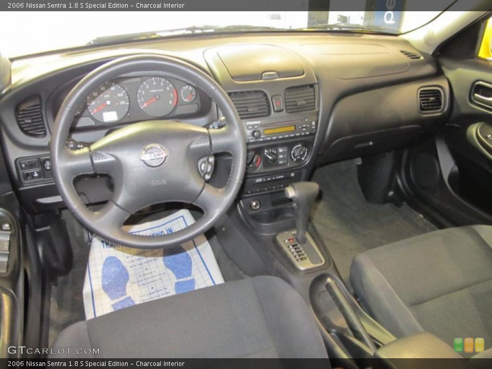 Charcoal Interior Prime Interior for the 2006 Nissan Sentra 1.8 S Special Edition #45508043