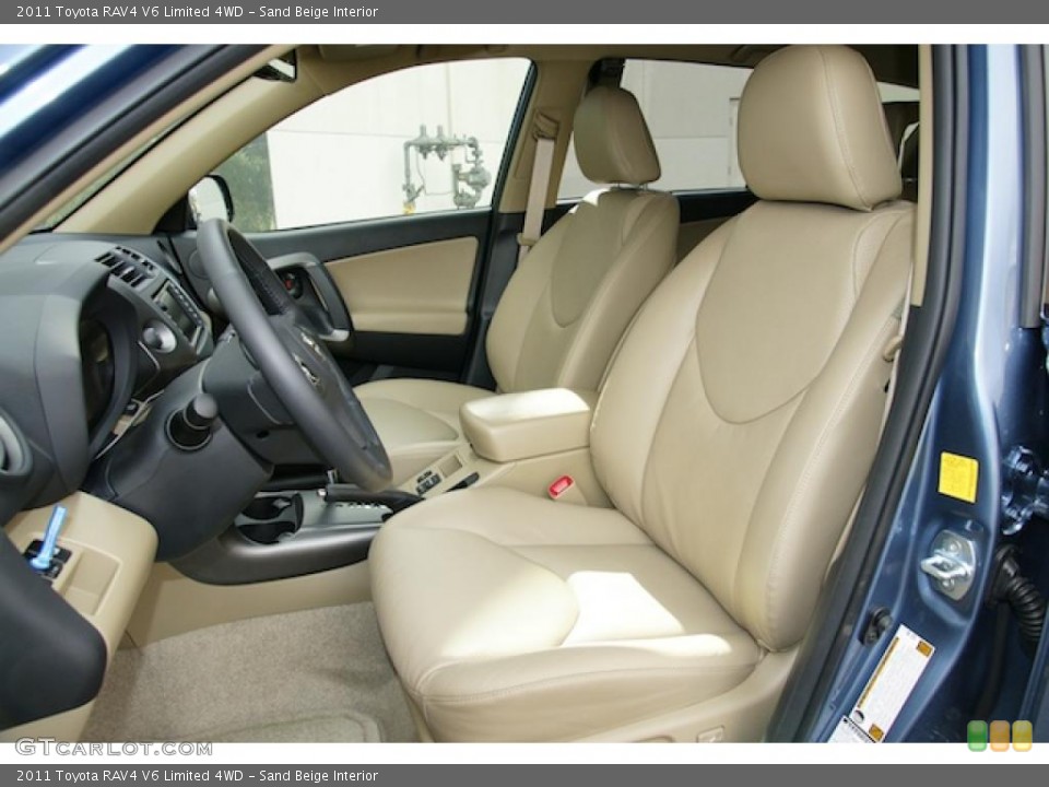Sand Beige Interior Photo for the 2011 Toyota RAV4 V6 Limited 4WD #45509875