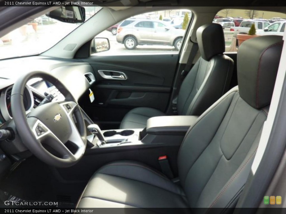 Jet Black Interior Photo for the 2011 Chevrolet Equinox LT AWD #45510651