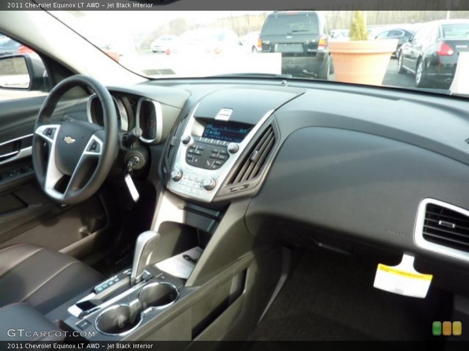 Jet Black Interior Dashboard for the 2011 Chevrolet Equinox LT AWD #45510659