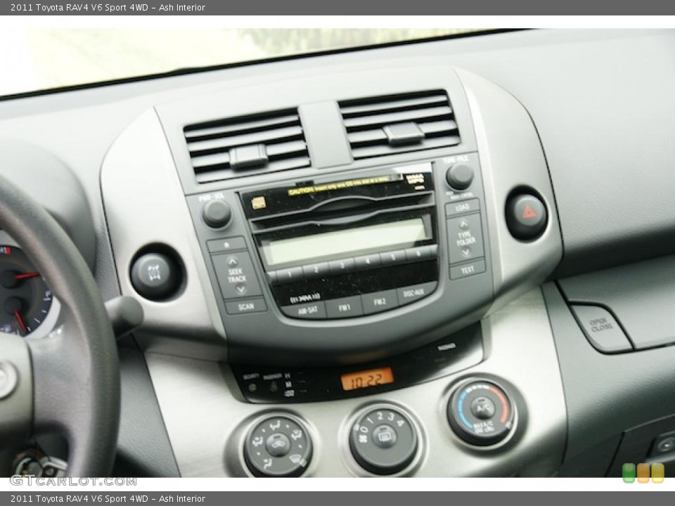 Ash Interior Controls for the 2011 Toyota RAV4 V6 Sport 4WD #45512368