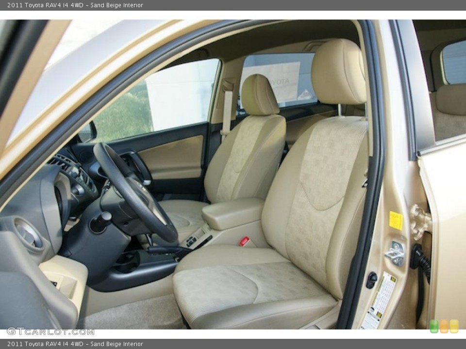 Sand Beige Interior Photo for the 2011 Toyota RAV4 I4 4WD #45512713