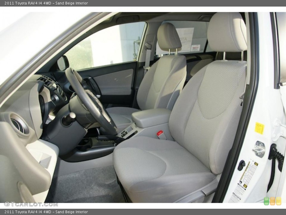 Sand Beige Interior Photo for the 2011 Toyota RAV4 I4 4WD #45513316