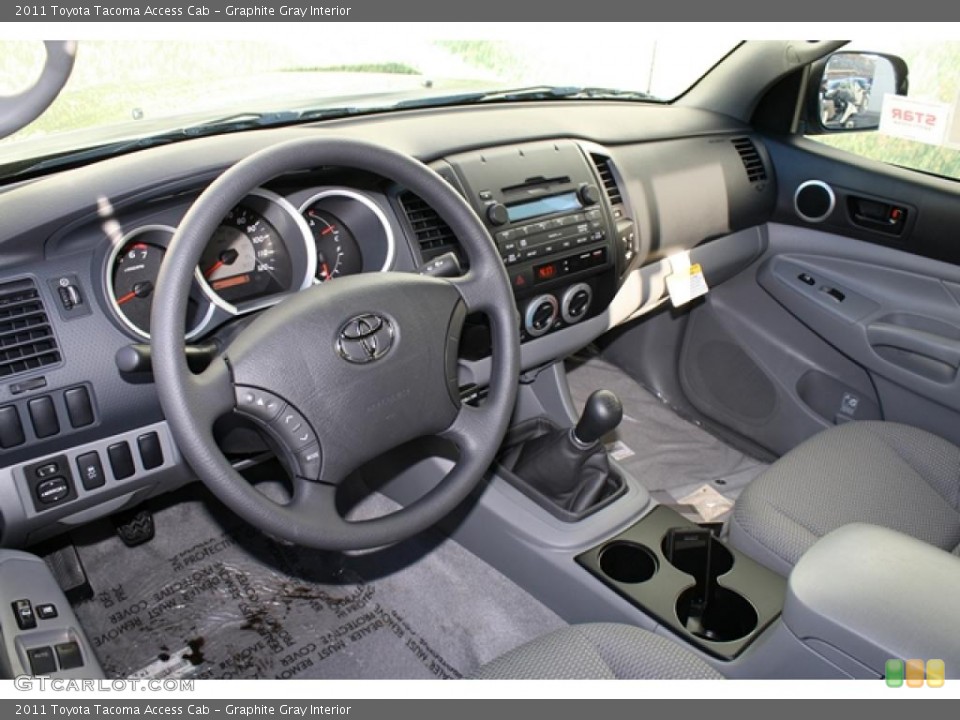 Graphite Gray Interior Photo for the 2011 Toyota Tacoma Access Cab #45513972