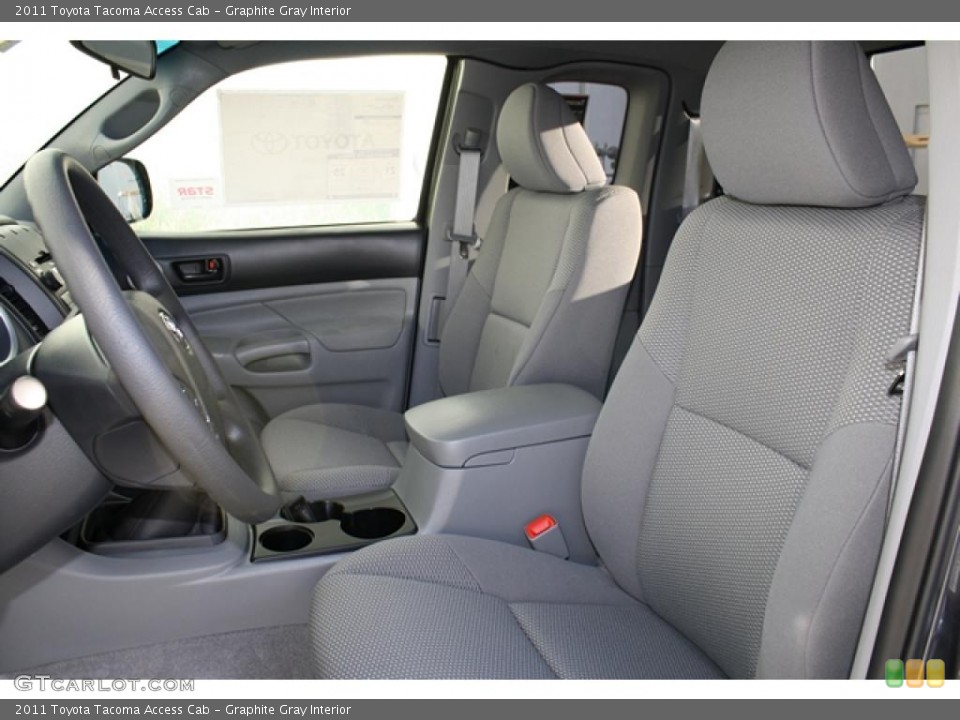 Graphite Gray Interior Photo for the 2011 Toyota Tacoma Access Cab #45514160