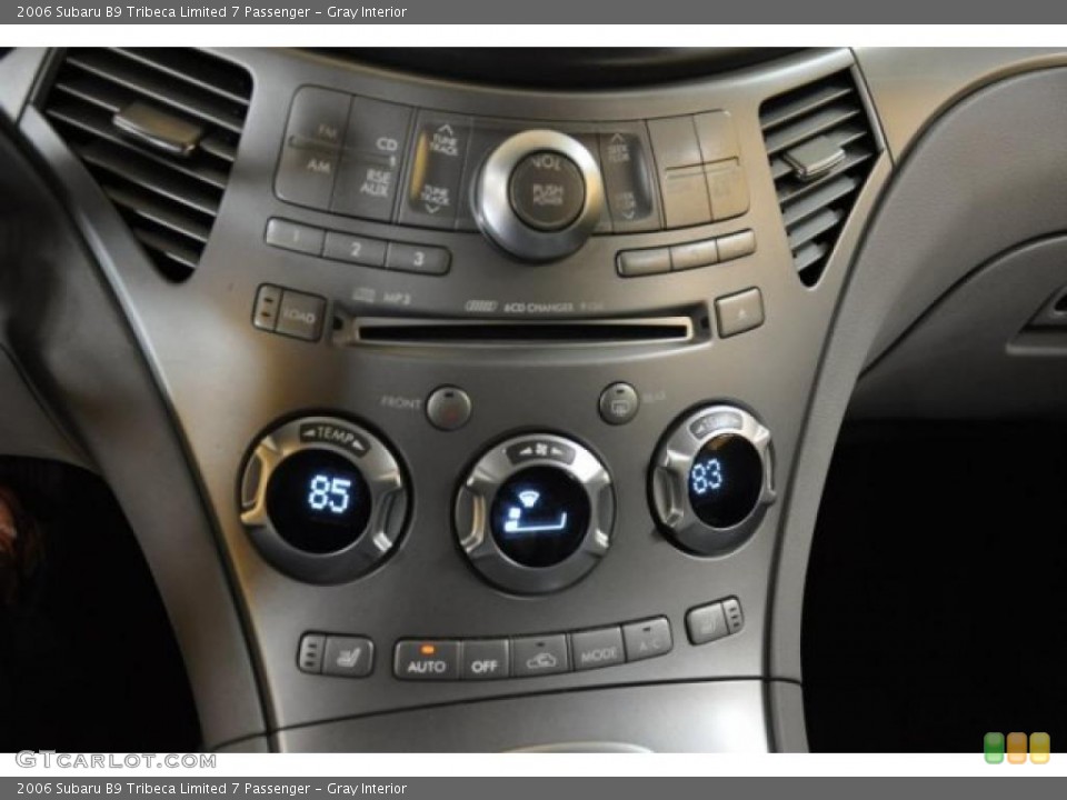 Gray Interior Controls for the 2006 Subaru B9 Tribeca Limited 7 Passenger #45516888