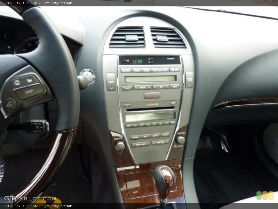 Light Gray Interior Controls for the 2010 Lexus ES 350 #45519324