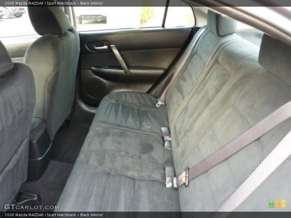 Black Interior Photo for the 2006 Mazda MAZDA6 i Sport Hatchback #45520278