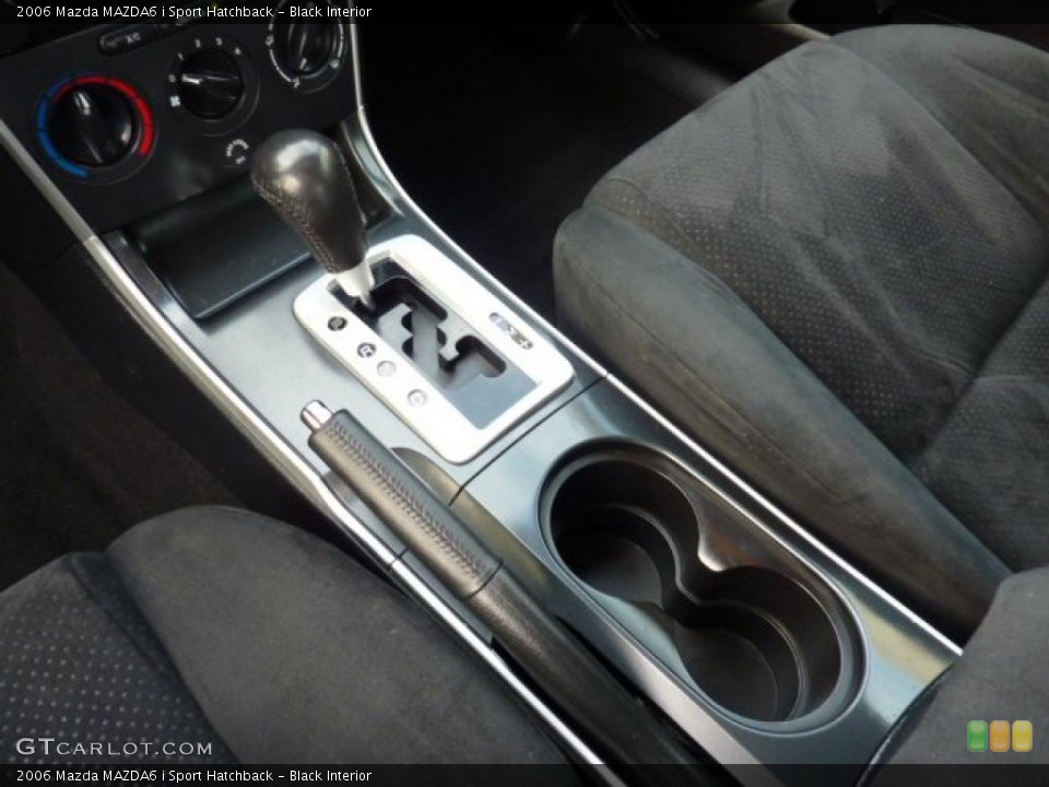 Black Interior Transmission for the 2006 Mazda MAZDA6 i Sport Hatchback #45520368