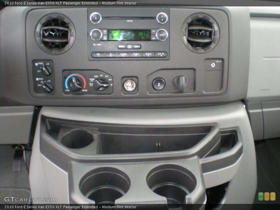 Medium Flint Interior Controls for the 2010 Ford E Series Van E350 XLT Passenger Extended #45523872