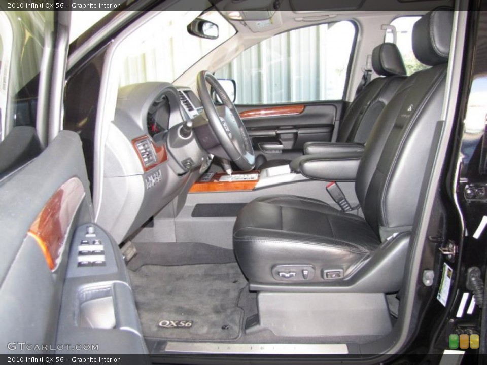 Graphite Interior Photo for the 2010 Infiniti QX 56 #45524964