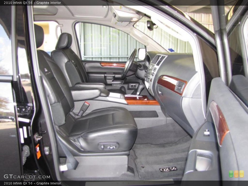 Graphite Interior Photo for the 2010 Infiniti QX 56 #45524972