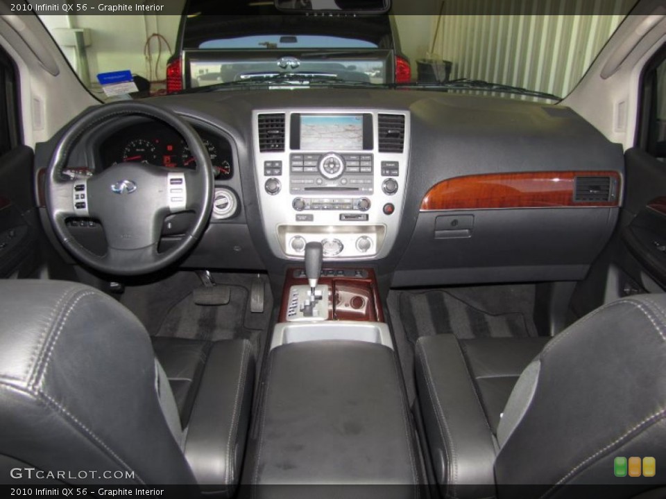 Graphite Interior Dashboard for the 2010 Infiniti QX 56 #45525004