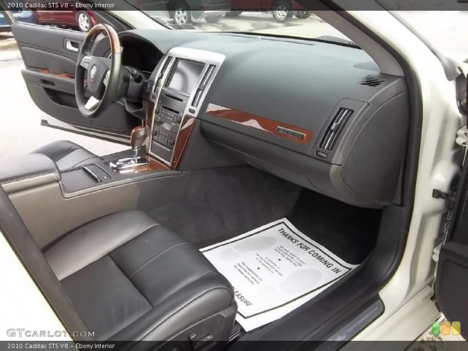 Ebony Interior Dashboard for the 2010 Cadillac STS V8 #45526412