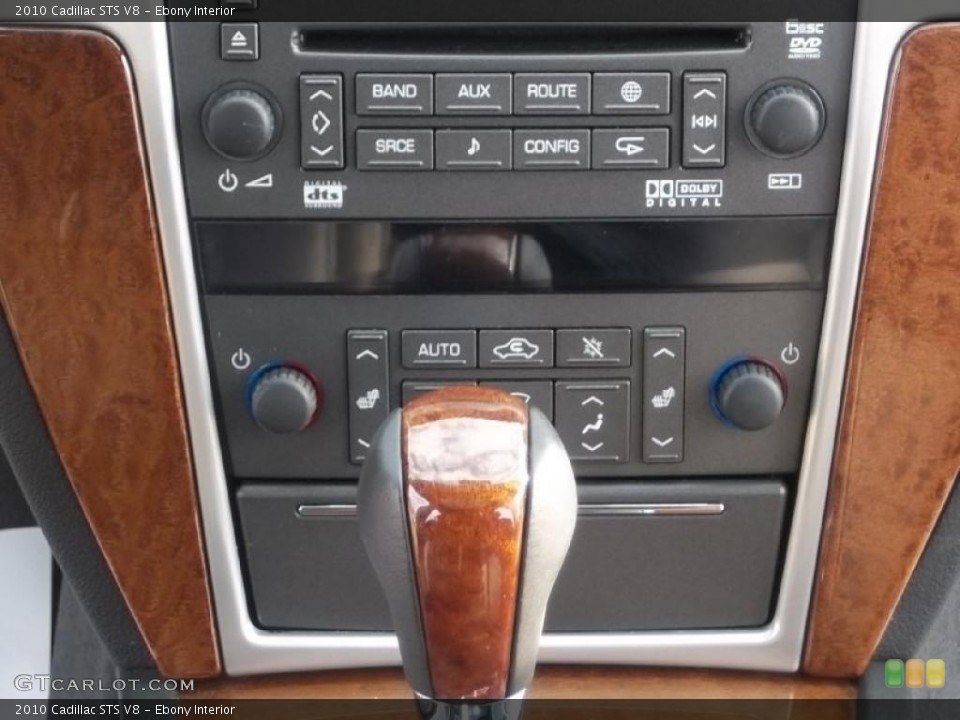 Ebony Interior Controls for the 2010 Cadillac STS V8 #45526488
