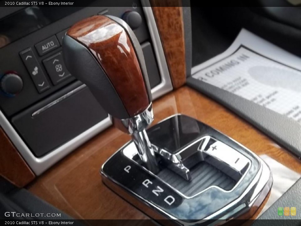 Ebony Interior Transmission for the 2010 Cadillac STS V8 #45526496