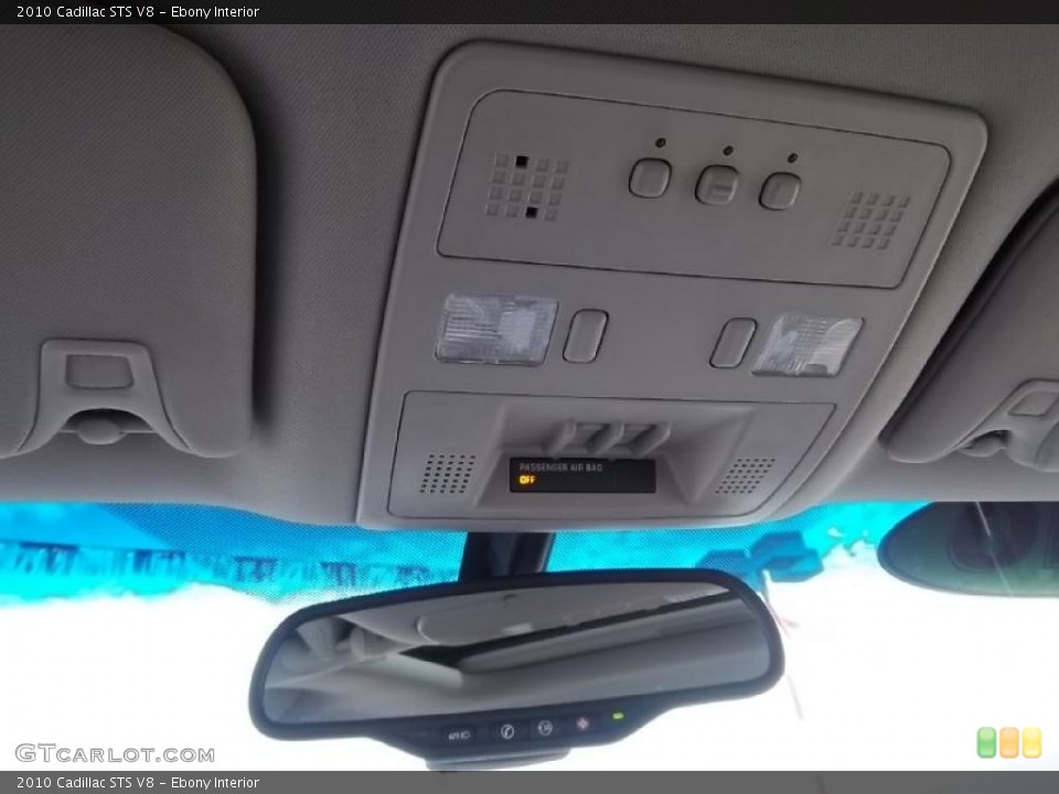 Ebony Interior Controls for the 2010 Cadillac STS V8 #45526500