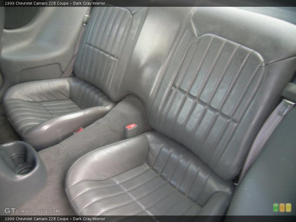 Dark Gray Interior Photo for the 1999 Chevrolet Camaro Z28 Coupe #45527880